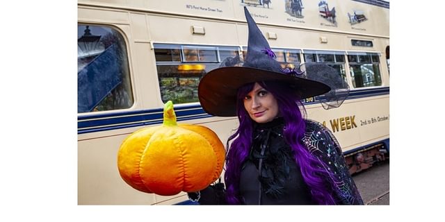 Halloween week at Crich Tramway