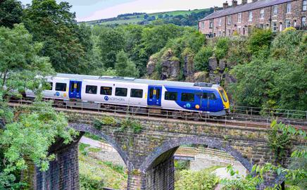 New Mills train