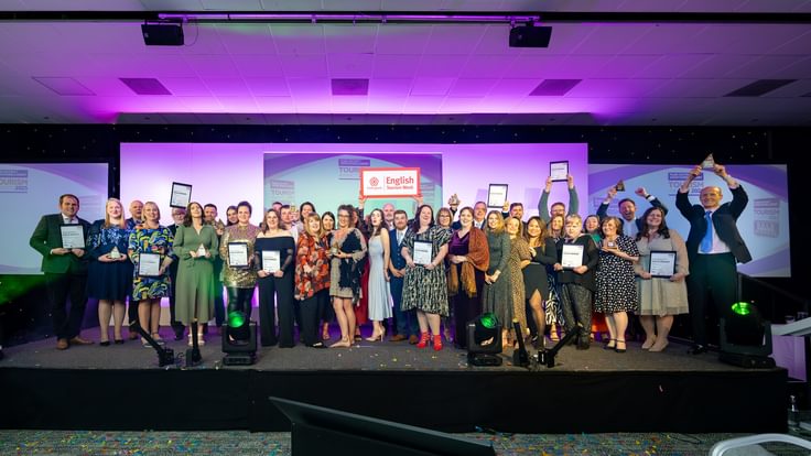 RS3228 Peak District Derbyshire Derby Tourism Awards 2025 Gold Winners lpr