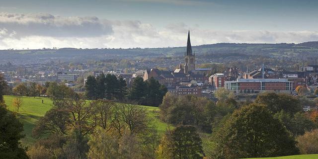 Spire in Distance 965112497