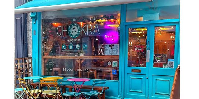 The Charkra Lounge Buxton outside