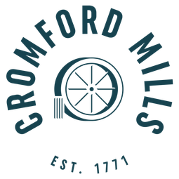 Cromford Mills Logo Water Wheel